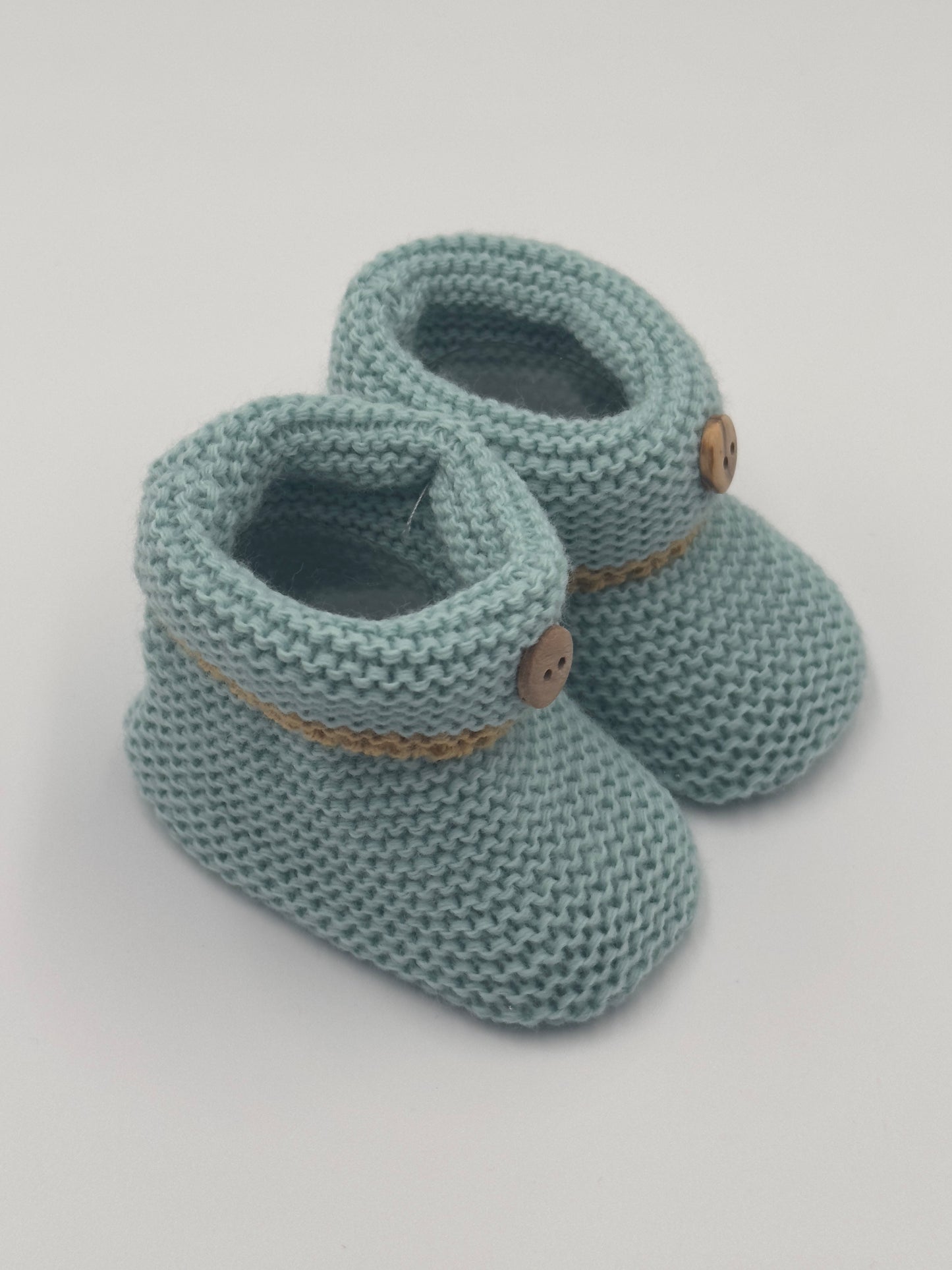 Nursery Time Lovely Super Soft Knitted Bow Booties [1 Pair] for Unisex Kids