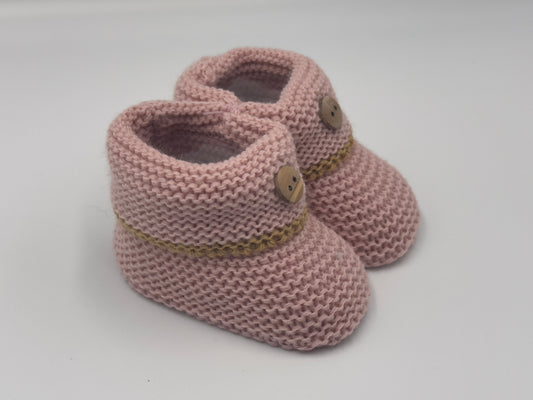 Warm Knitted Baby Shoes Soft Walking Shoes Anti-Slip Crawling Shoes Sock Shoes for Kids(S)