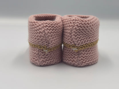 Warm Knitted Baby Shoes Soft Walking Shoes Anti-Slip Crawling Shoes Sock Shoes for Kids(S)