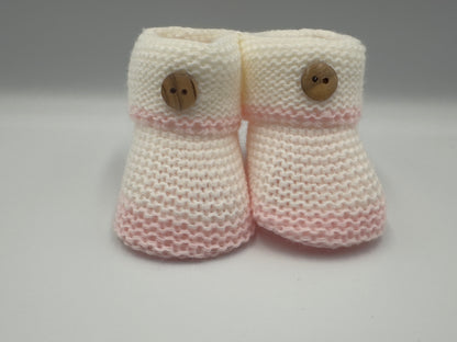 1 Pair Warm Knitted Baby Shoes Soft Walking Shoes Anti-Slip Crawling Shoes Sock Shoes for Kids(S)